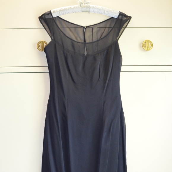 Watters Dresses & Skirts - Navy Floor Length Formal Bridesmaid Prom Gown